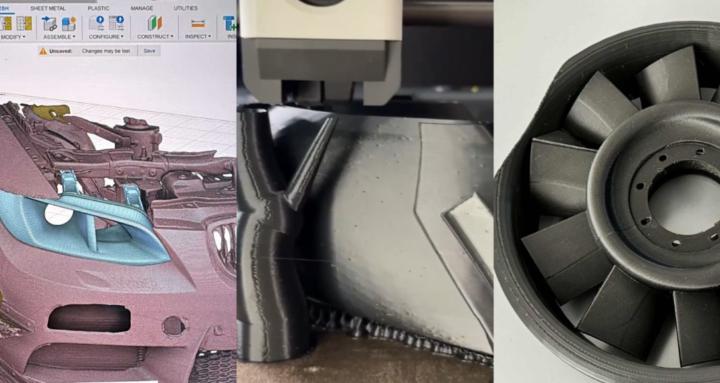 3D Printed Car Parts