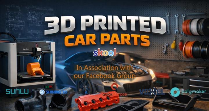 3D Printed Car Parts