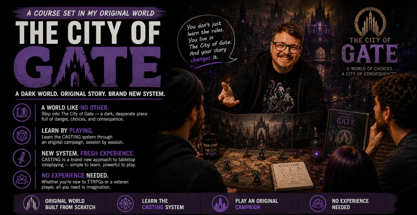 The City of Gate- A Campaign in the CASTING System