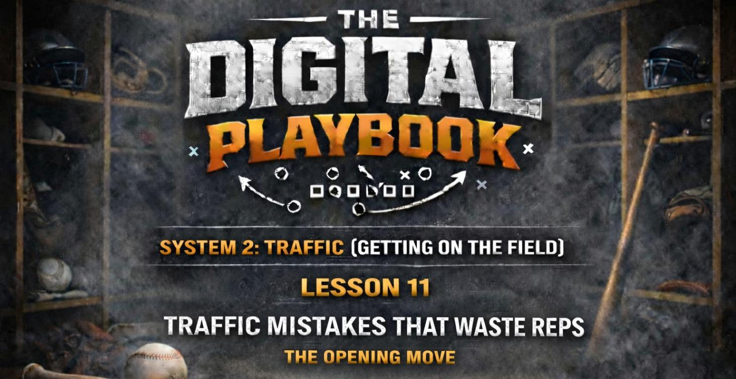 🏈 SYSTEM 2: GETTING ON THE FIELD ~ TRAFFIC