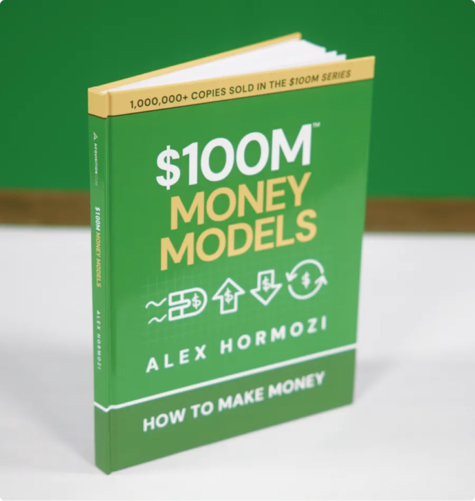 $100M Money Models Book for free (+shipping) 👇