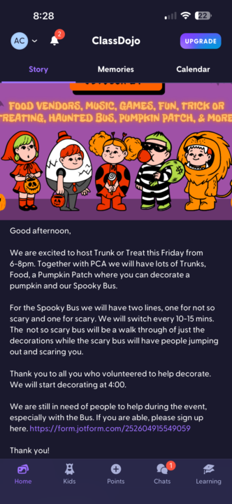 Trunk or Treat (Parrish)