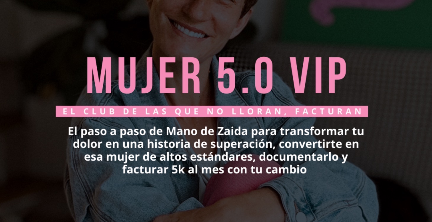💰 MUJER 5.0 VIP SESIONES 1A1