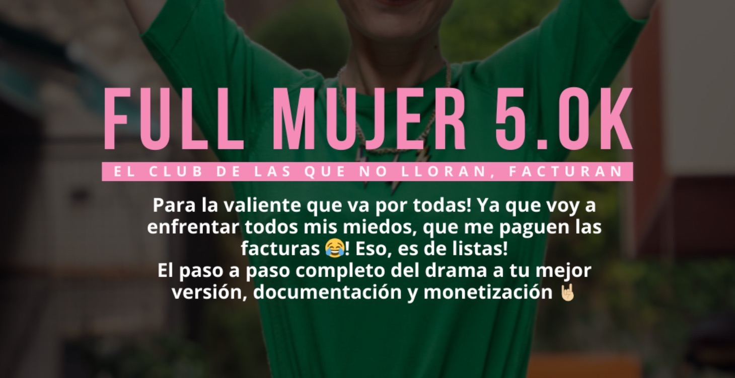 REGALO 300€💥 MUJER 5.0 + CÁMARA ACCIÓN + MUJER 5K