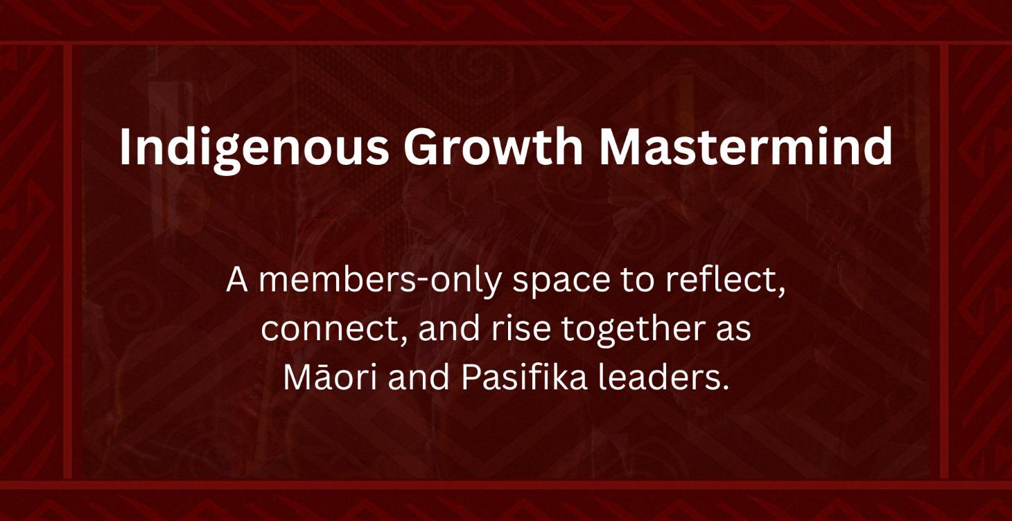 Indigenous Growth Mastermind Portal