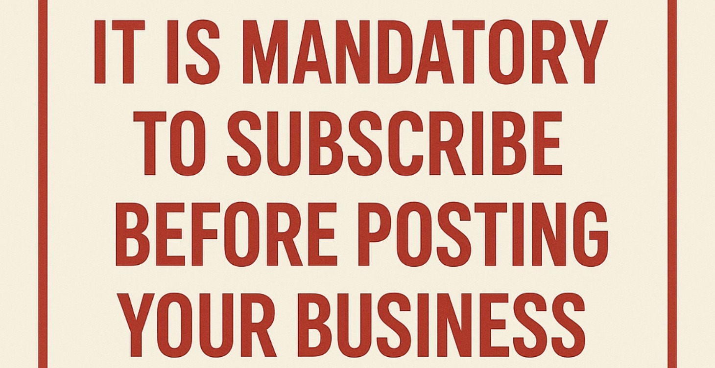 Promote your Business
