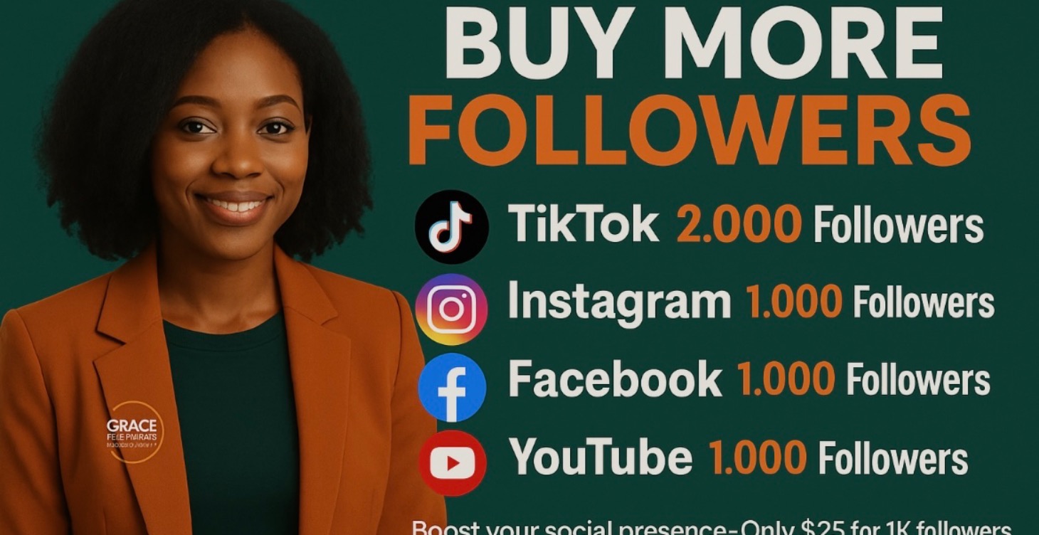 Buy Social Media Followers, Likes & Comments