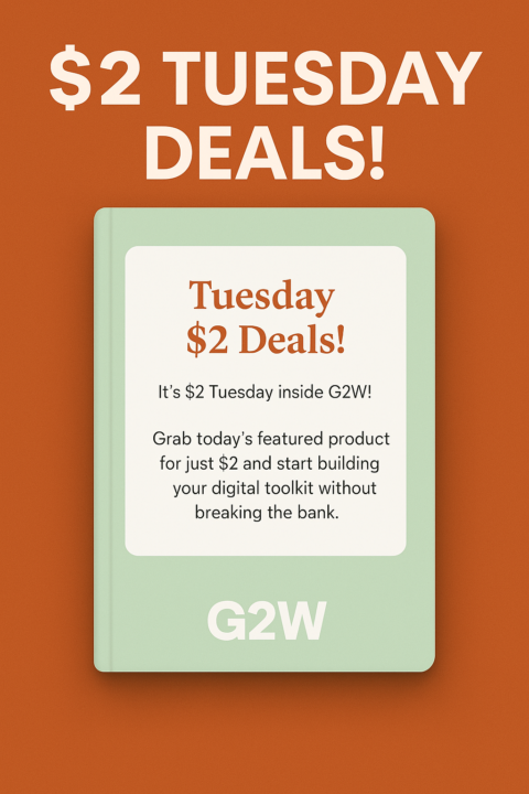 🎉 Tuesday $2 Deals! 🎉