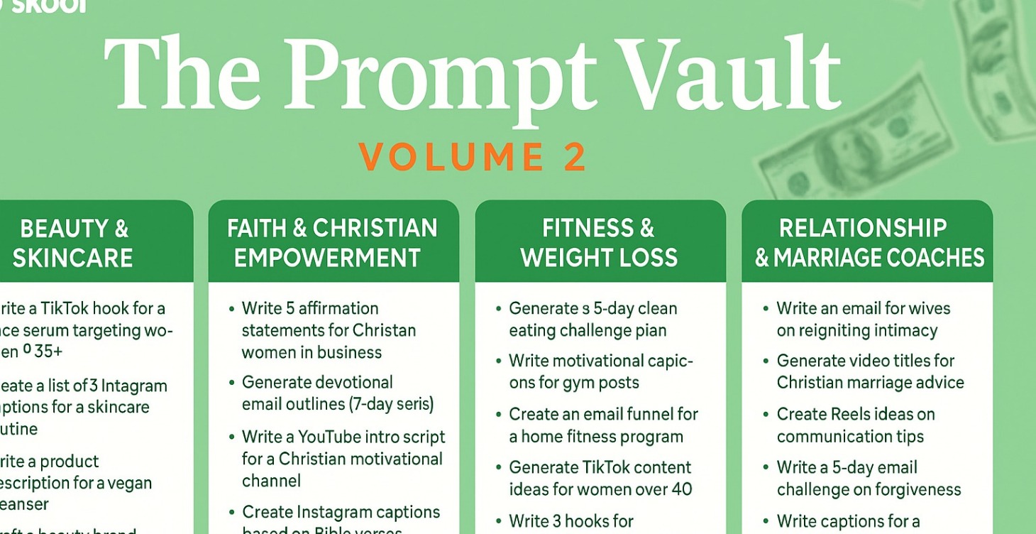 Profitable Prompt Pack – Vol 2