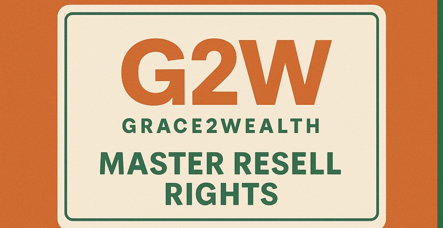 G2W Certified Reseller License Agreement