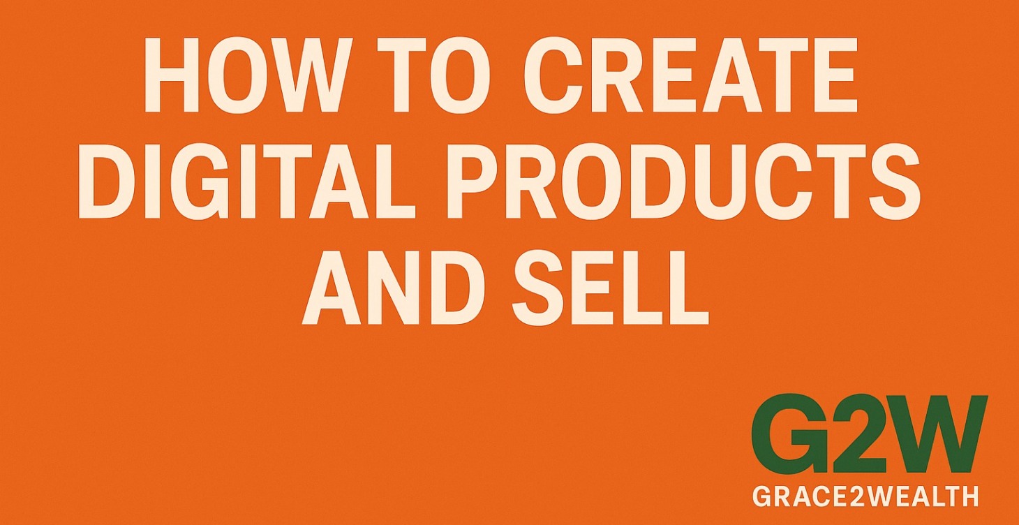 How to Create Digital Products and Sell