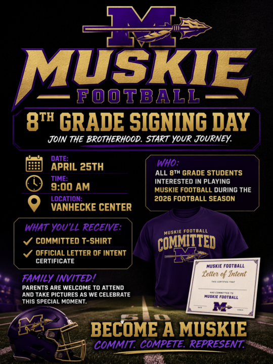 Signing Day for 8th Graders