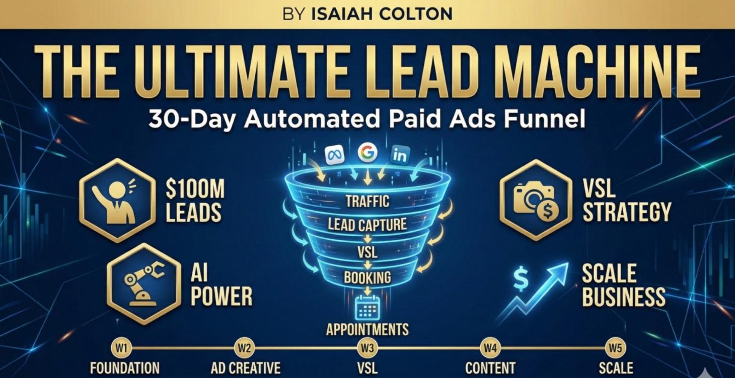 The Ultimate Lead Machine — 30-Day Workbook