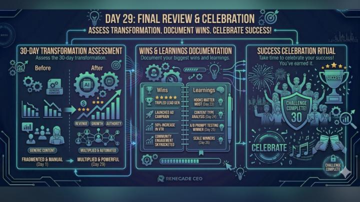 🏆 Day 29: New Lesson! Final Review & Celebration