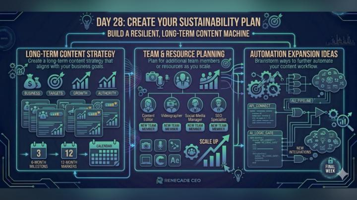 🛡️ Day 28: New Lesson! Create Your Sustainability Plan