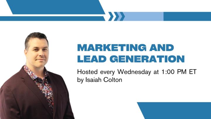🎥 Recording Now Available — Marketing and Lead Generation