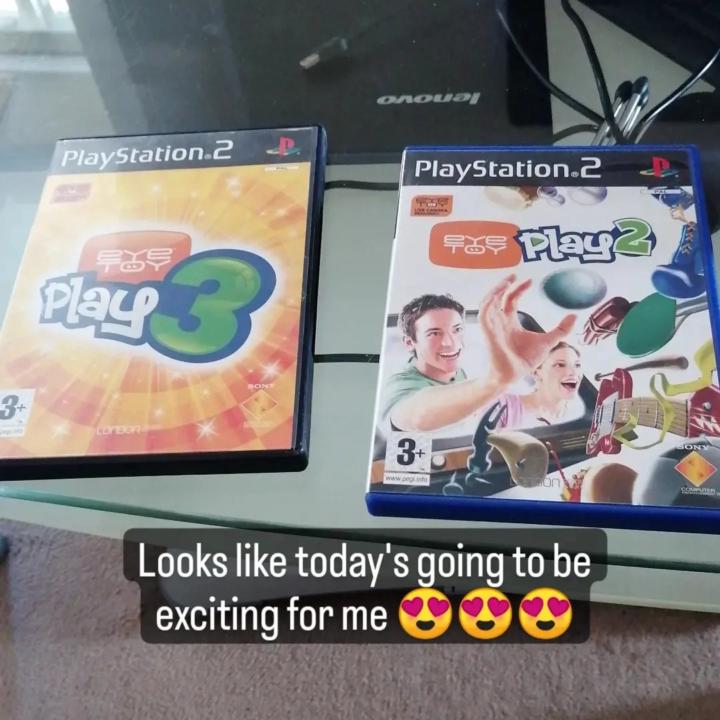 eye toy play 2 and 3 