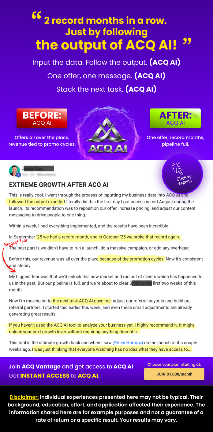ACQ VANTAGE