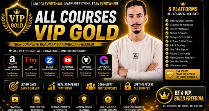 Merchbymedmkr - VIP GOLD