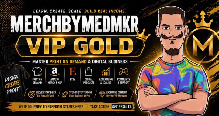 Merchbymedmkr - VIP GOLD