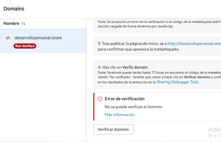 CONSULTA DE DOMINIO