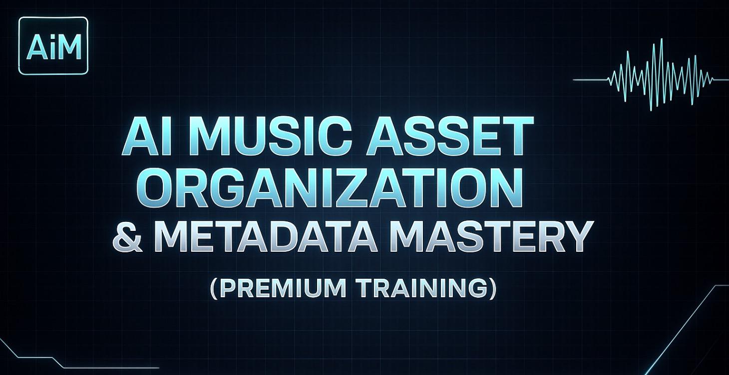 AI Music Asset Organization & Metadata Mastery