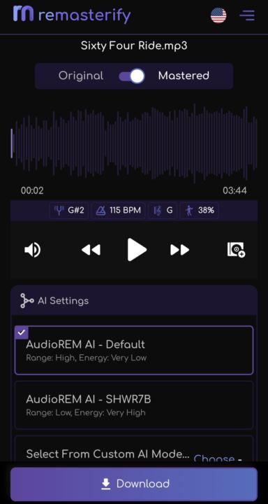 Mastering Your A.I. Music