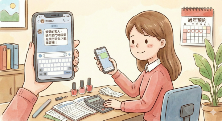 年前，要不要收訂金？