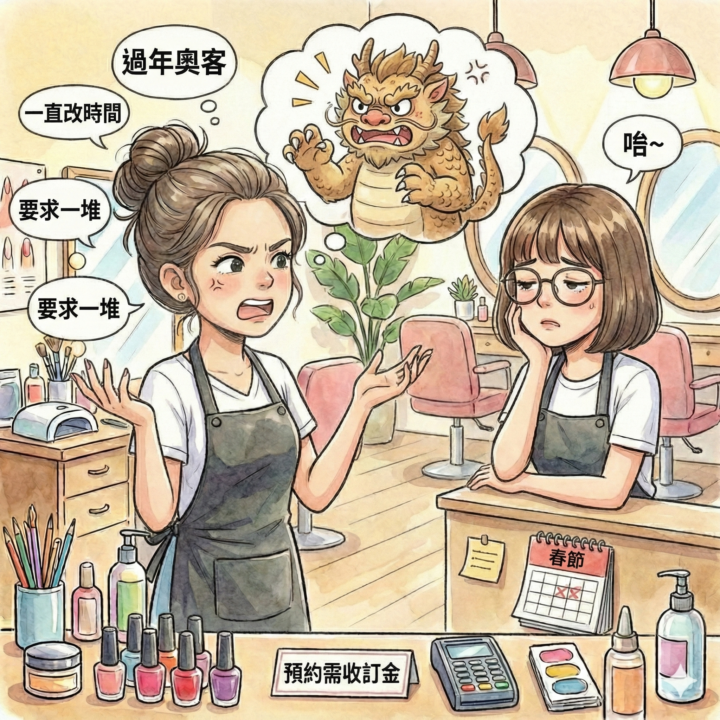 🧧過年限定｜年獸客人取暖區 🧨