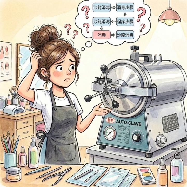 美甲工具感染控制三部曲