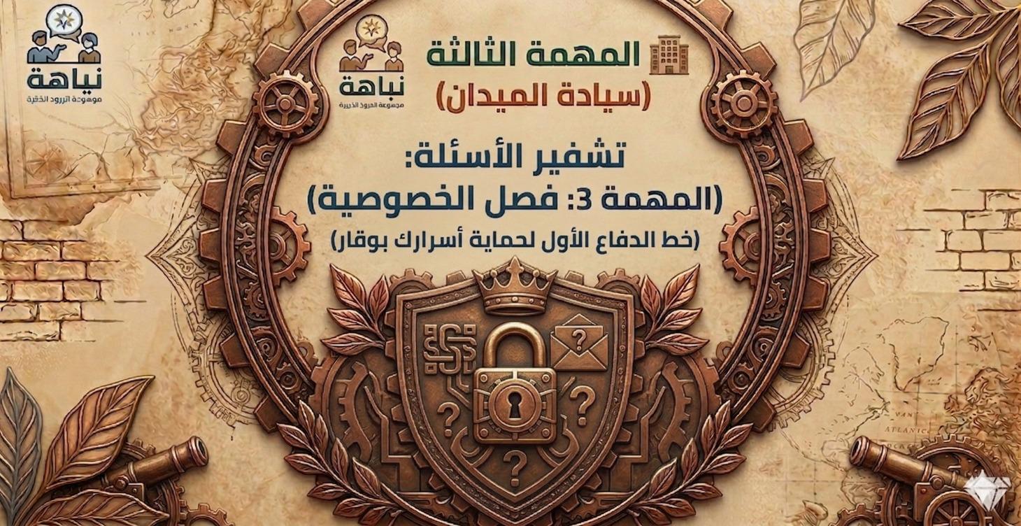 تشفير الأسئلة:  فصل الخصوصية