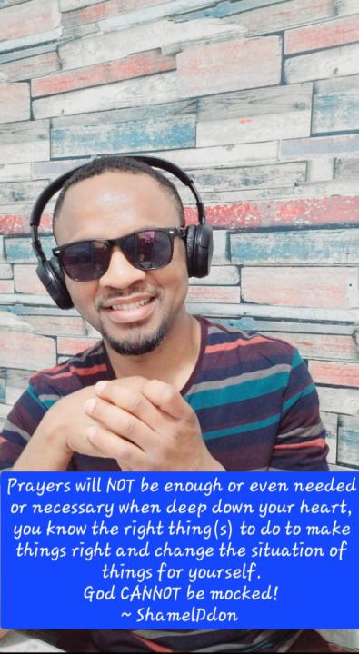 Prayer Is Great! But...