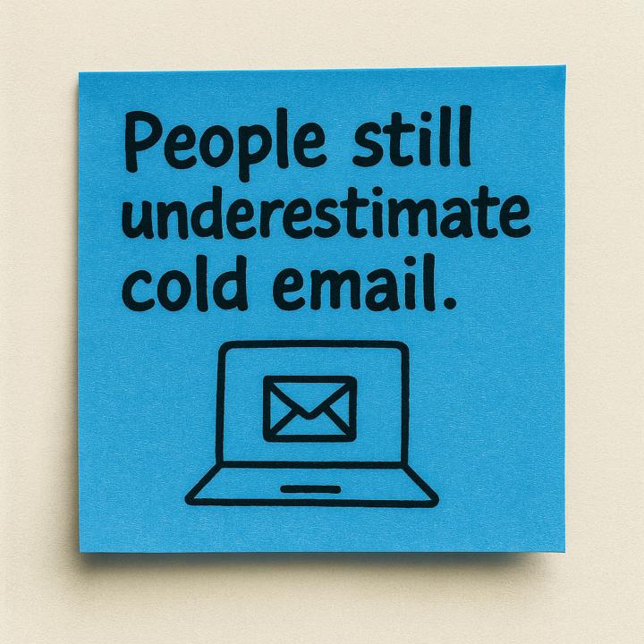People still underestimate cold email