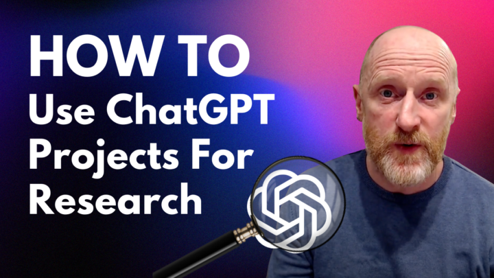 How To Use ChatGPT Projects For Research