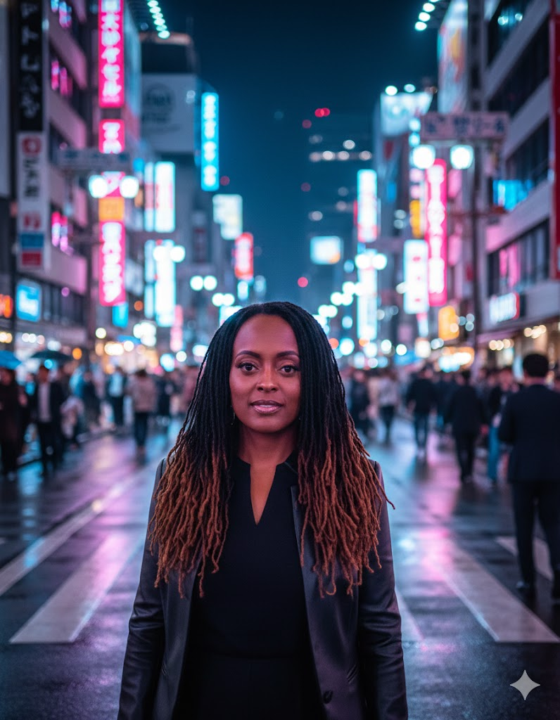 Prompt of the Day 📸 | Tokyo Night Street Portrait