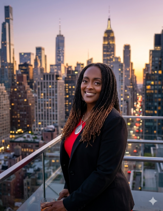 Prompt of the Day 📸 | New York Rooftop Sunset Portrait