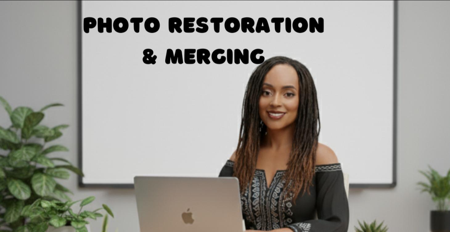 Photo Restoration and Merging