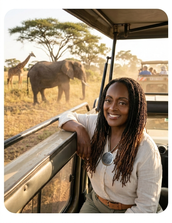 Prompt of the Day 💻✍🏾 | African Safari Scene