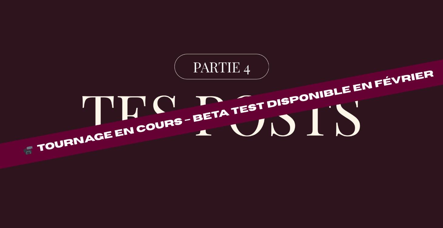 Partie 4 : Créer tes posts