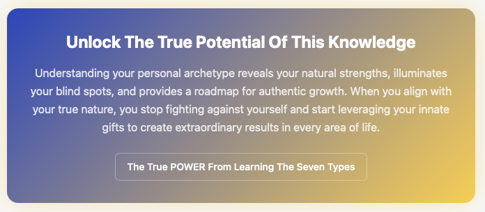 THE TRUE POWER OF THE SEVEN