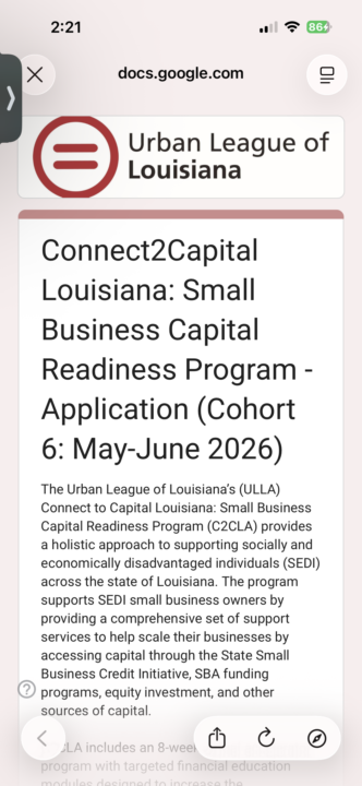 Business growth opportunity! 