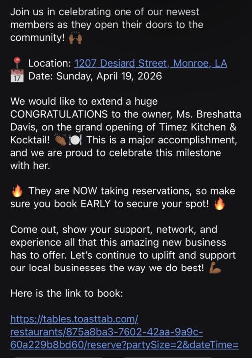 New restaurant ribbon cutting 