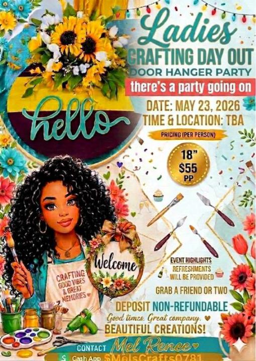 Door hanging event! 