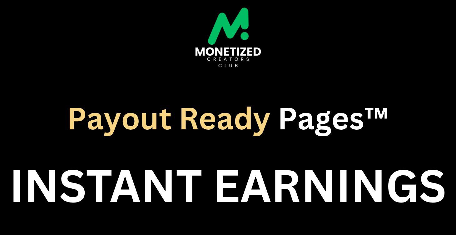 Payout-Ready Pages™