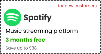 It's Crazy Discount Time: 3 months free on Spotify