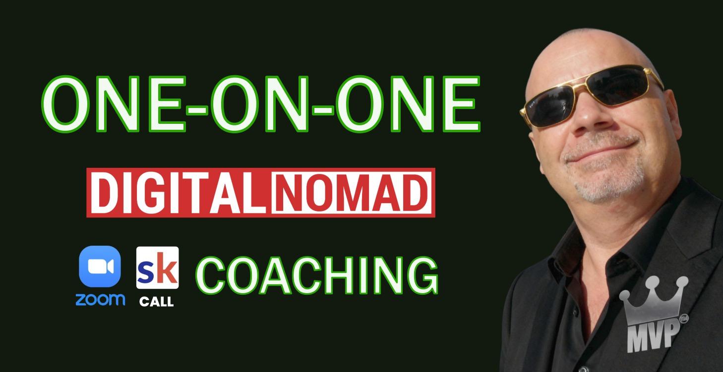 One-hour Coaching on the Digital Nomad Lifestyle