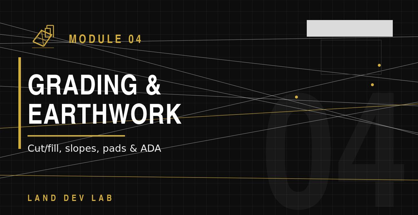 4. Grading & Earthwork