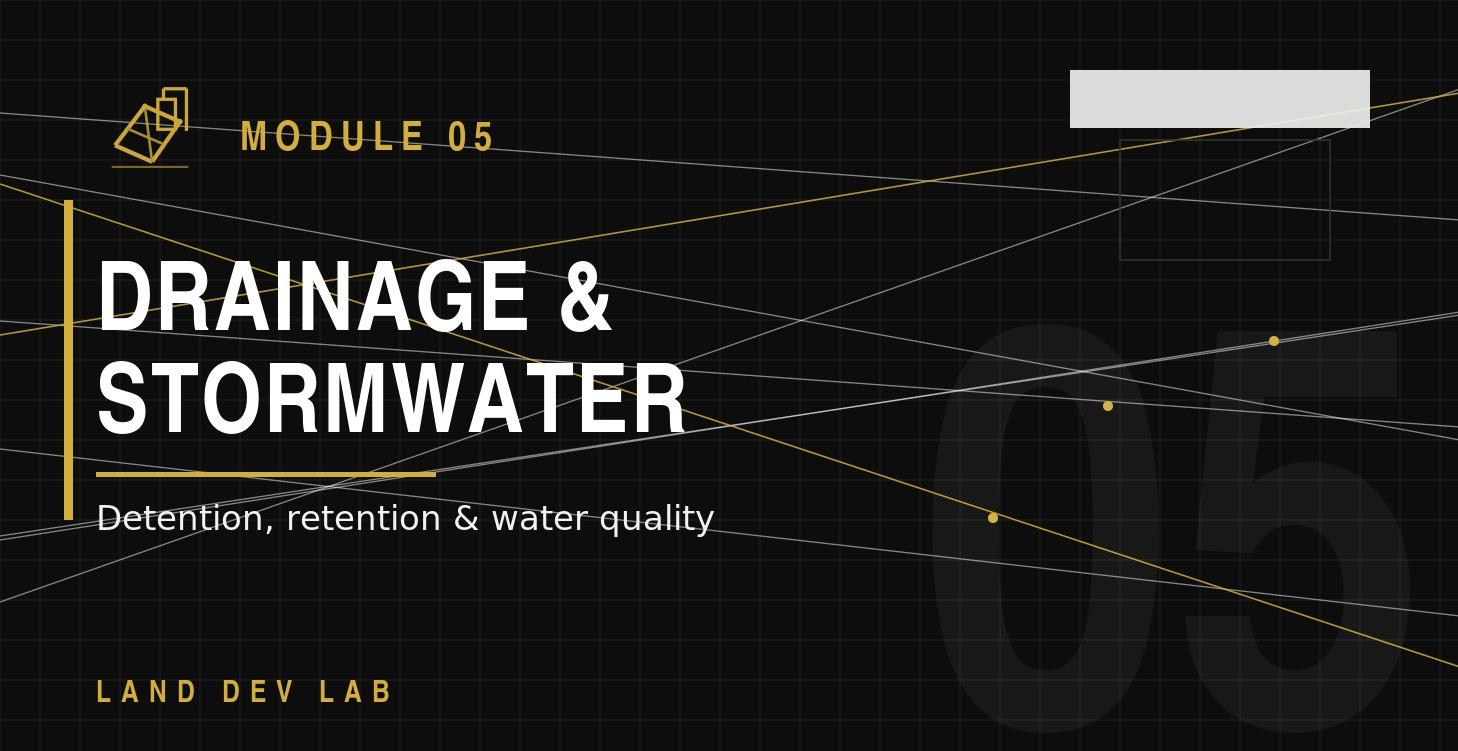 5. Drainage & Stormwater