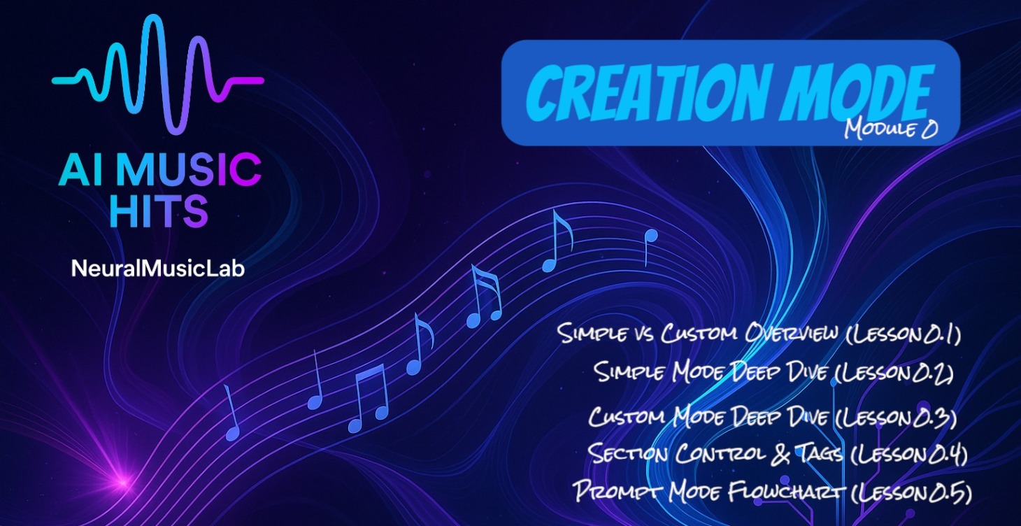 🎛️ Module 0 – Creation Mode