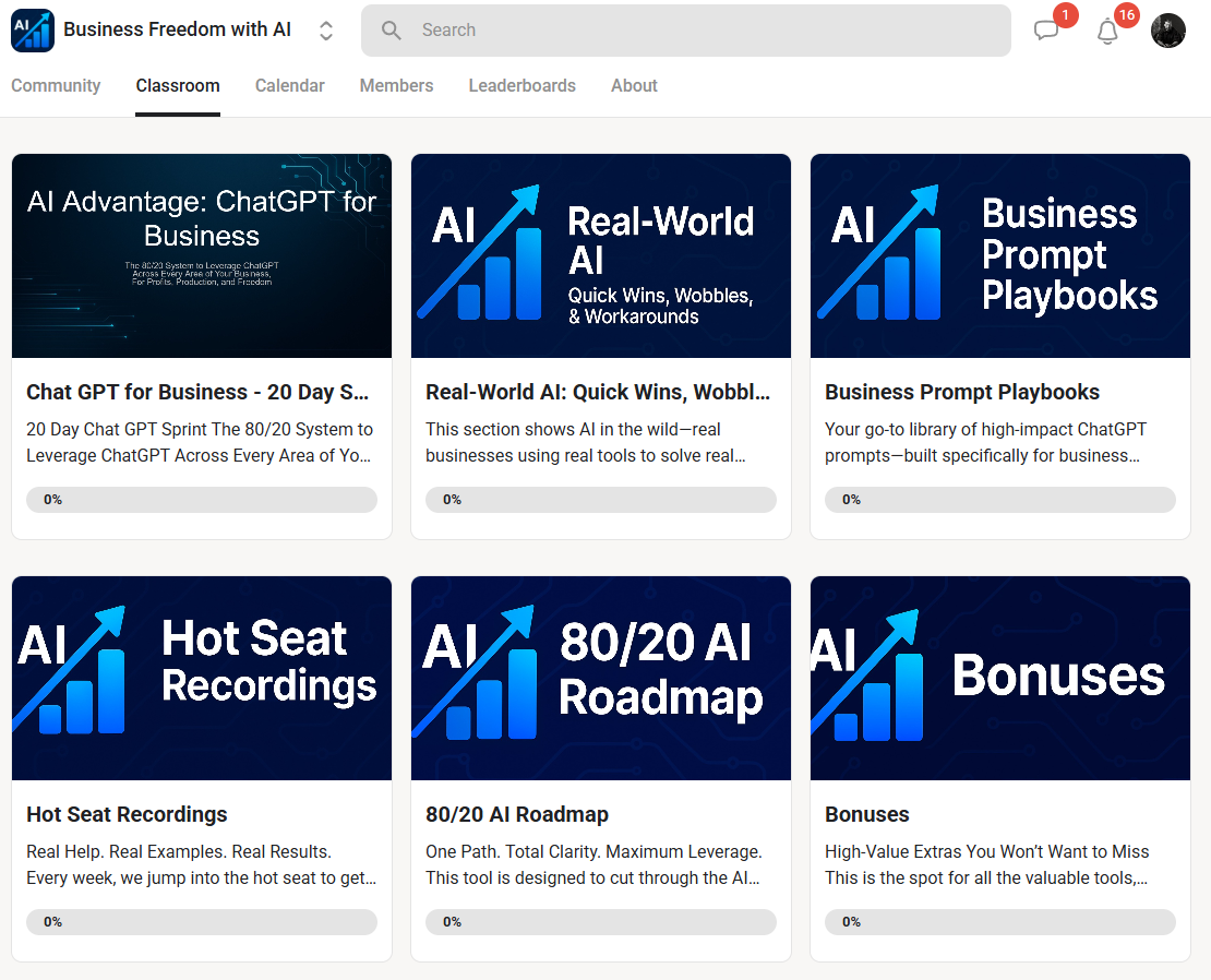 Business Freedom with AI